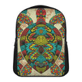 Native Bohemian Sea Turtle Print Casual Backpack