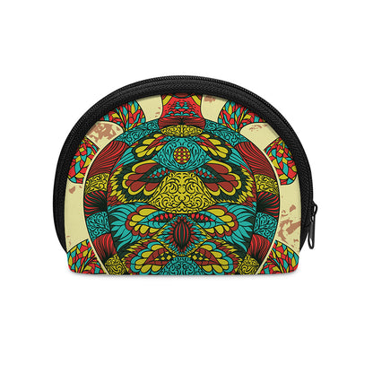 Native Bohemian Sea Turtle Print Coin Purse
