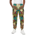Native Bohemian Sea Turtle Print Cotton Sweatpants