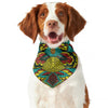 Native Bohemian Sea Turtle Print Dog Bandana