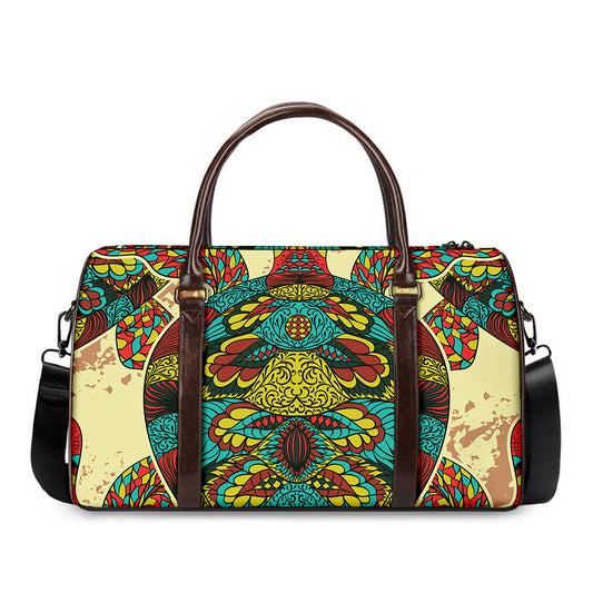 Native Bohemian Sea Turtle Print Duffle Bag