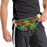 Native Bohemian Sea Turtle Print Fanny Pack