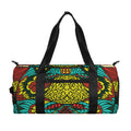 Native Bohemian Sea Turtle Print Gym Bag
