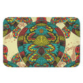 Native Bohemian Sea Turtle Print Indoor Door Mat