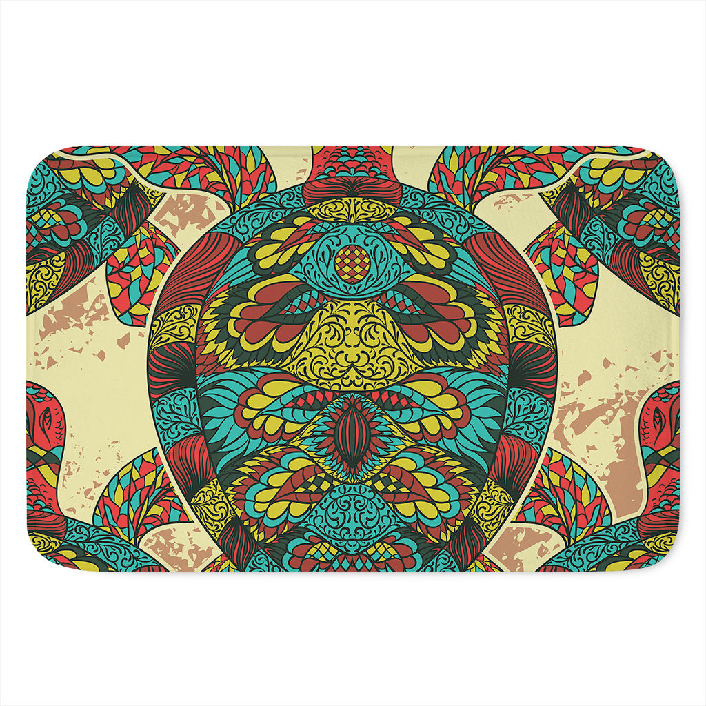 Native Bohemian Sea Turtle Print Indoor Door Mat