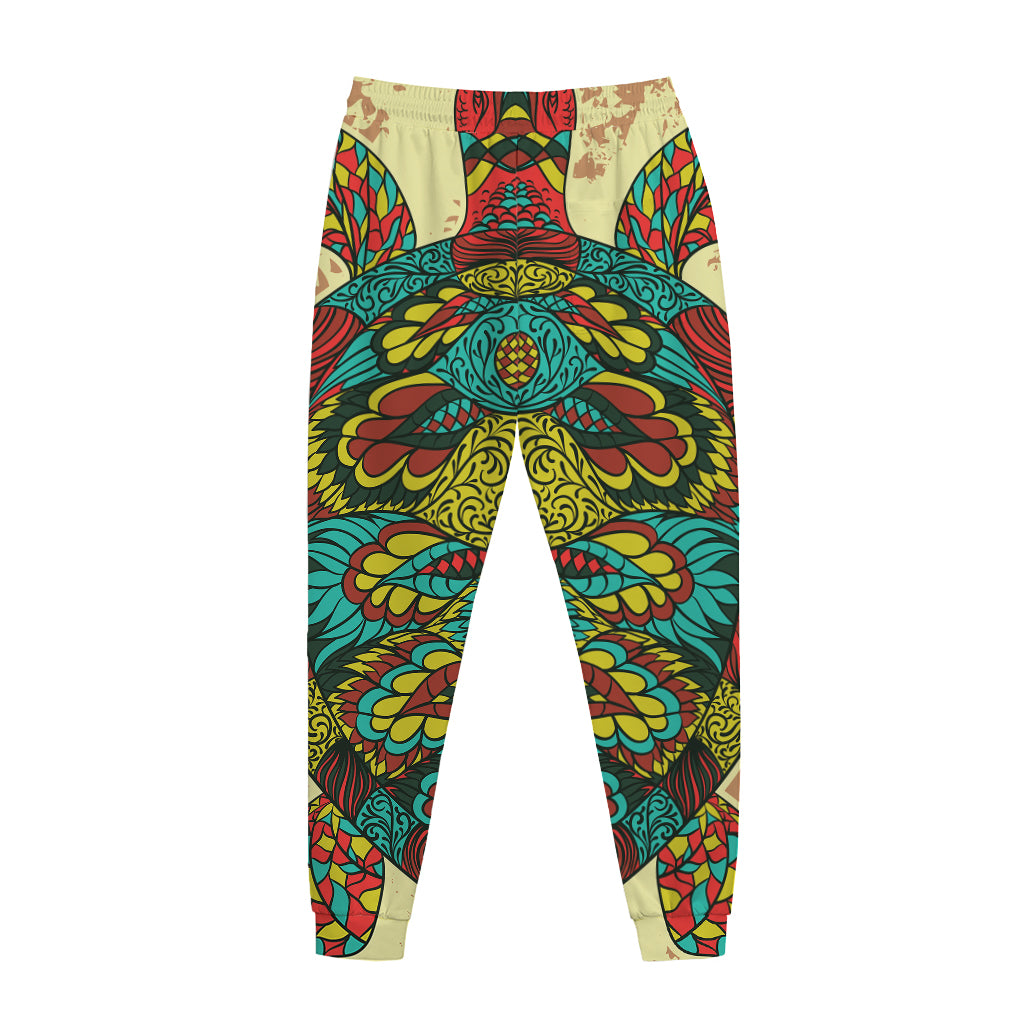 Native Bohemian Sea Turtle Print Jogger Pants