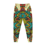 Native Bohemian Sea Turtle Print Jogger Pants