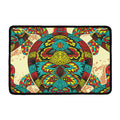 Native Bohemian Sea Turtle Print Kitchen Mat