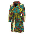 Native Bohemian Sea Turtle Print Men's Bathrobe