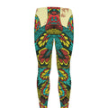 Native Bohemian Sea Turtle Print Men's Leggings