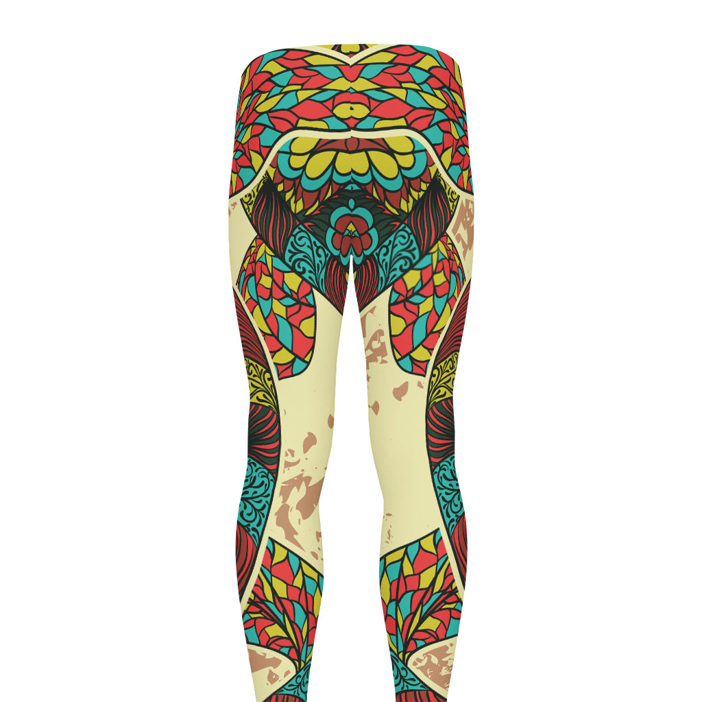 Native Bohemian Sea Turtle Print Men's leggings