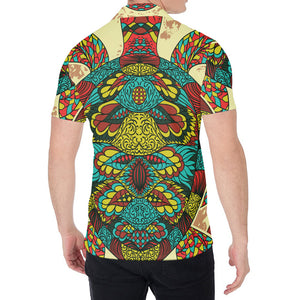 Native Bohemian Sea Turtle Print Men's Shirt