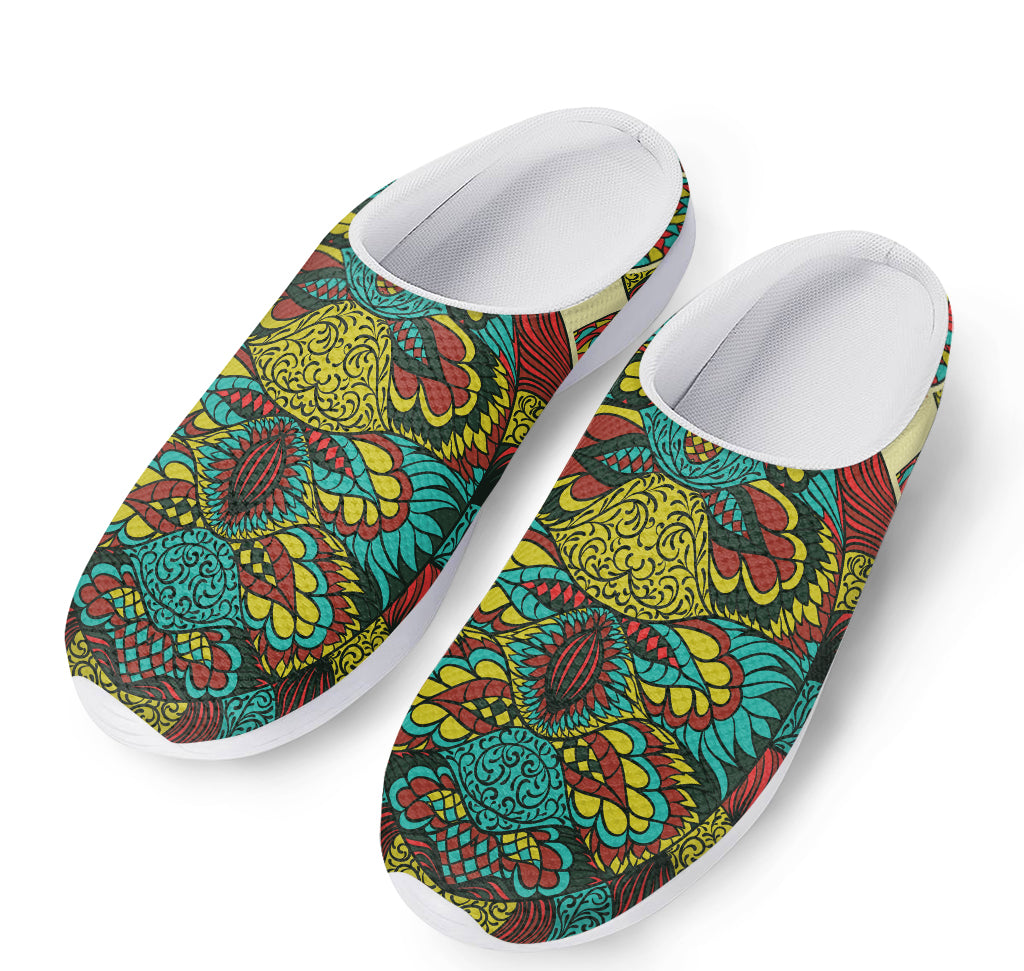 Native Bohemian Sea Turtle Print Mesh Casual Shoes