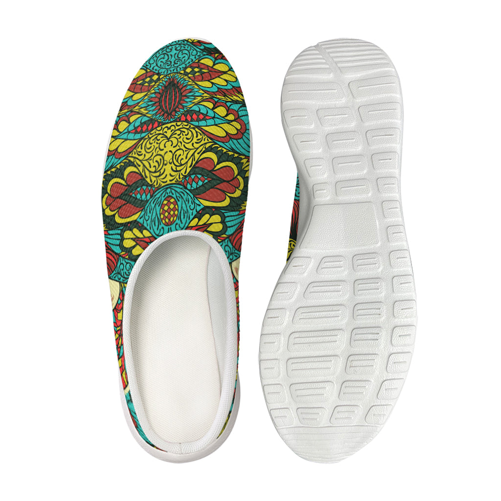 Native Bohemian Sea Turtle Print Mesh Casual Shoes