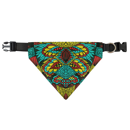Native Bohemian Sea Turtle Print Over The Collar Dog Bandana