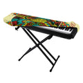 Native Bohemian Sea Turtle Print Piano Keyboard Cover