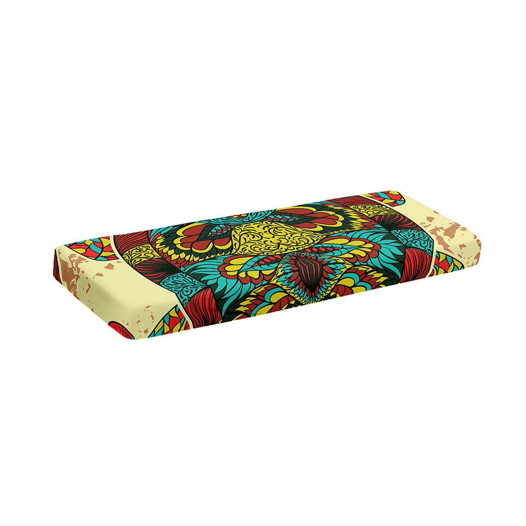 Native Bohemian Sea Turtle Print Piano Keyboard Cover