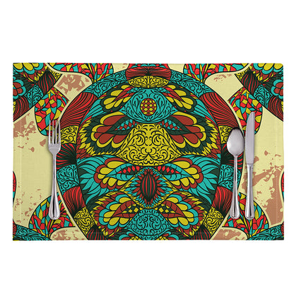 Native Bohemian Sea Turtle Print Placemat