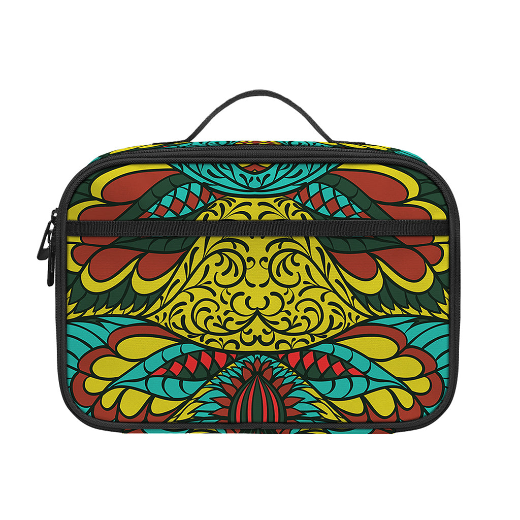 Native Bohemian Sea Turtle Print Portable Lunch Bag