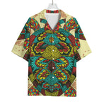 Native Bohemian Sea Turtle Print Rayon Hawaiian Shirt