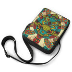 Native Bohemian Sea Turtle Print Rectangular Crossbody Bag