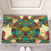 Native Bohemian Sea Turtle Print Rubber Doormat