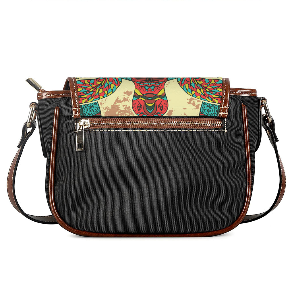 Native Bohemian Sea Turtle Print Saddle Bag