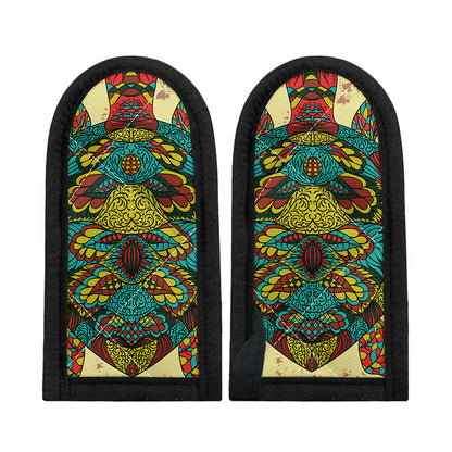 Native Bohemian Sea Turtle Print Skillet Handle Cover