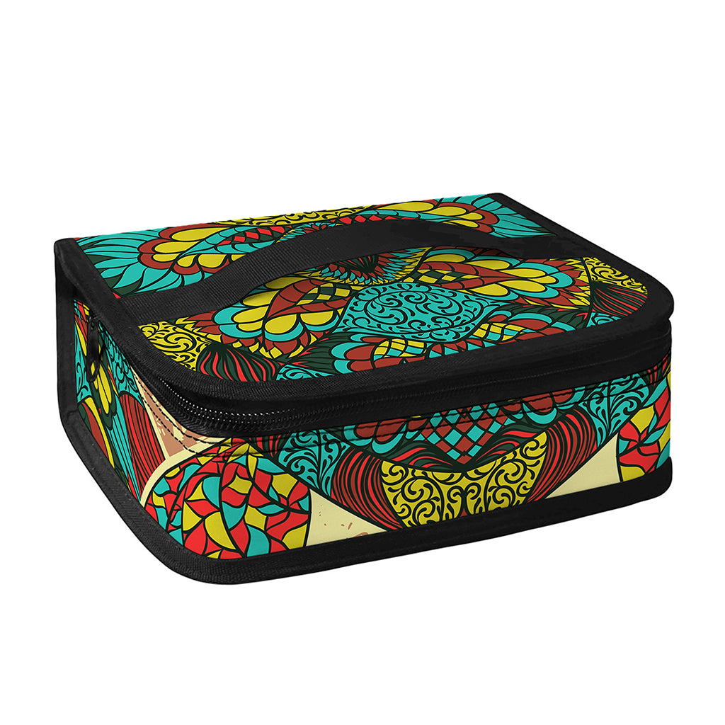 Native Bohemian Sea Turtle Print Small Lunch Bag