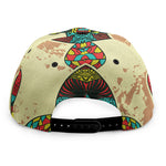 Native Bohemian Sea Turtle Print Snapback Cap