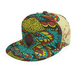 Native Bohemian Sea Turtle Print Snapback Cap