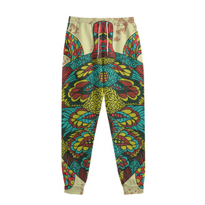 Native Bohemian Sea Turtle Print Sweatpants