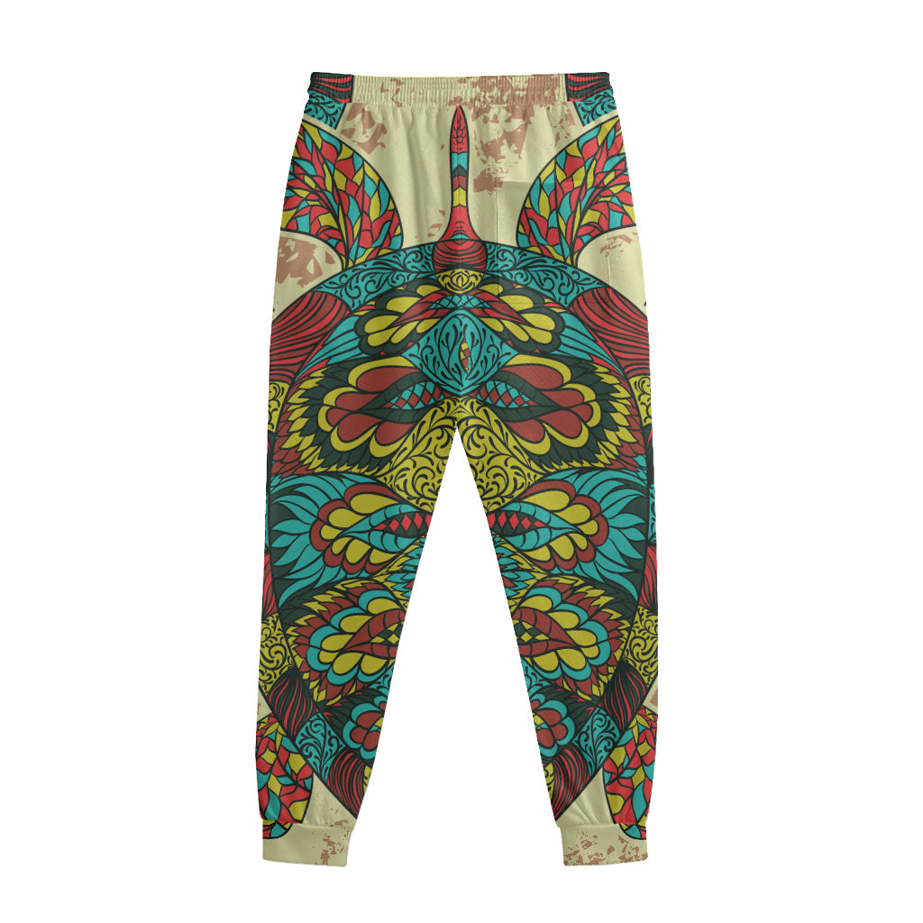 Native Bohemian Sea Turtle Print Sweatpants