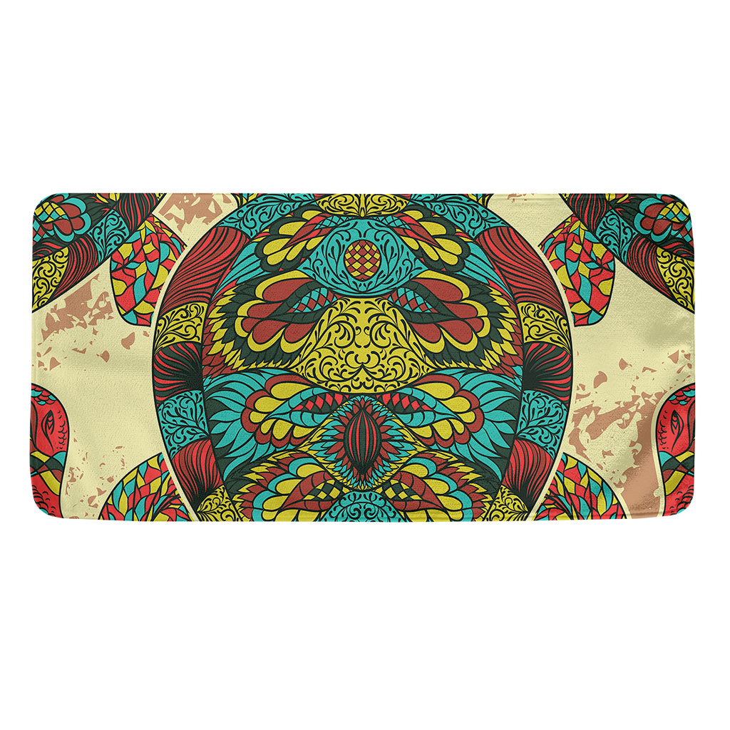 Native Bohemian Sea Turtle Print Towel