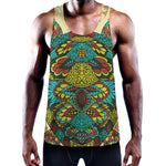 Native Bohemian Sea Turtle Print Training Tank Top