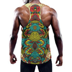 Native Bohemian Sea Turtle Print Training Tank Top
