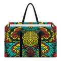 Native Bohemian Sea Turtle Print Utility Tote Bag