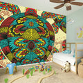 Native Bohemian Sea Turtle Print Wall Sticker