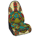 Native Bohemian Sea Turtle Print Waterproof Car Seat Cover