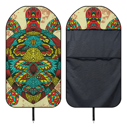 Native Bohemian Sea Turtle Print Waterproof Car Seat Cover