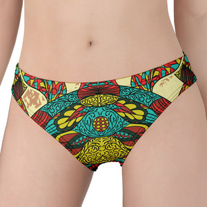 Native Bohemian Sea Turtle Print Women's Panties