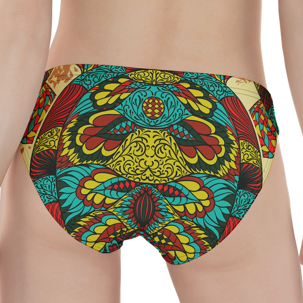 Native Bohemian Sea Turtle Print Women's Panties