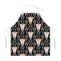 Native Buffalo Pattern Print Adjustable Apron