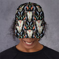 Native Buffalo Pattern Print Baseball Cap