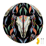 Native Buffalo Pattern Print Basketball