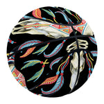 Native Buffalo Pattern Print Basketball