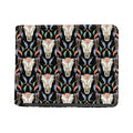 Native Buffalo Pattern Print Bifold Wallet
