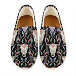 Native Buffalo Pattern Print Casual Shoes