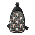 Native Buffalo Pattern Print Sling Bag