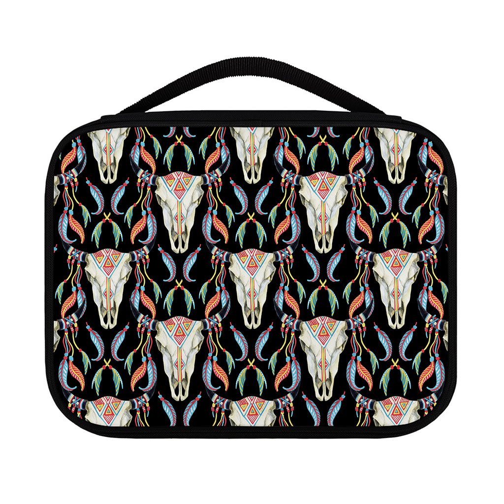 Native Buffalo Pattern Print Classic Bible Case